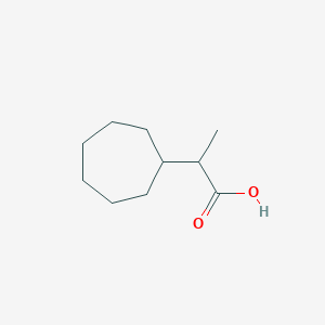 2-Cycloheptylpropanoic acid