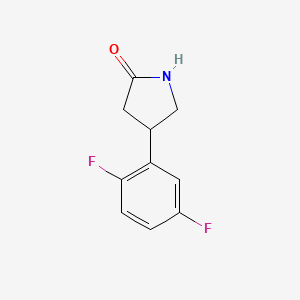 4-(2,5-Difluorophenyl)pyrrolidin-2-one