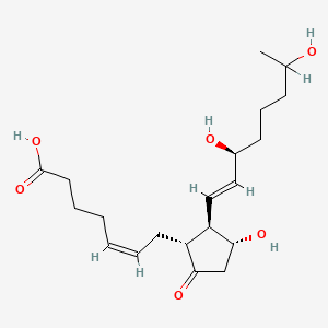 molecular formula C20H32O6 B1231171 19-Hydroxyprostaglandin E2 CAS No. 55123-68-7