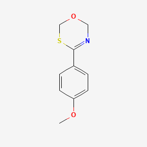 4-(4-Methoxyphenyl)-6H-1,3,5-oxathiazine