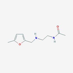 N-(2-{[(5-methylfuran-2-yl)methyl]amino}ethyl)acetamide