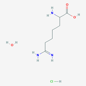 molecular formula C7H18ClN3O3 B12311898 L-Indospicine hydrochloride 