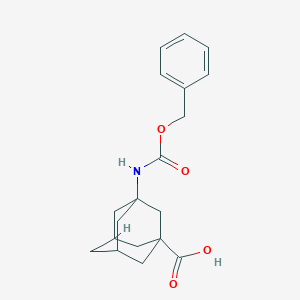 3-(((Benzyloxy)carbonyl)amino)adamantane-1-carboxylic acid