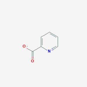 molecular formula C6H4NO2- B1231196 吡啶甲酸盐 