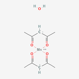 Manganese(2+);pentane-2,4-dione;hydrate