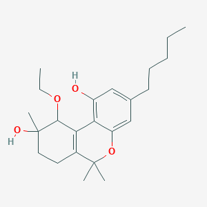 10-ethoxy-6,6,9-trimethyl-3-pentyl-8,10-dihydro-7H-benzo[c]chromene-1,9-diol