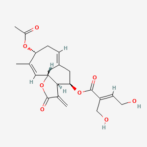 molecular formula C22H28O8 B1231202 异香豆素 