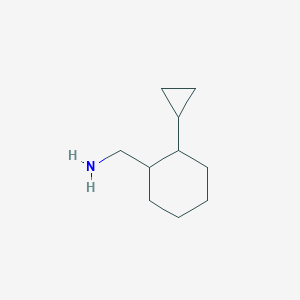 molecular formula C10H19N B12312036 (2-Cyclopropylcyclohexyl)methanamine 