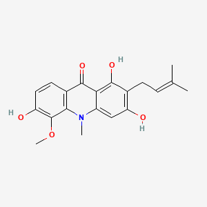 molecular formula C20H21NO5 B1231204 Buntanine CAS No. 119116-85-7