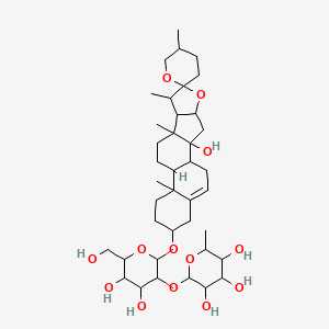 molecular formula C39H62O13 B12312116 Dracaenoside F 