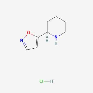 (R)-5-(piperidin-2-yl)isoxazole hydrochloride