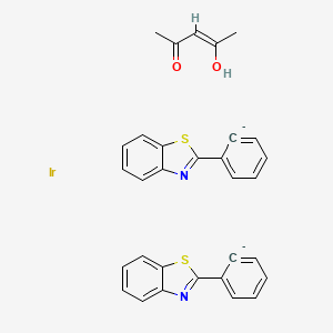 (Z)-4-hydroxypent-3-en-2-one;iridium;2-phenyl-1,3-benzothiazole