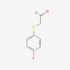 2-[(4-Fluorophenyl)sulfanyl]acetaldehyde