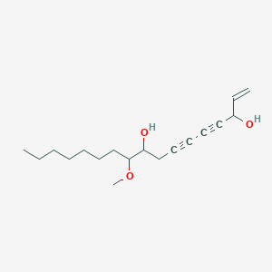 molecular formula C18H28O3 B1231215 Panaquinquecol 1 CAS No. 133921-57-0