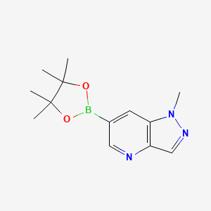 1-Methyl-6-(tetramethyl-1,3,2-dioxaborolan-2-yl)-1H-pyrazolo[4,3-b]pyridine