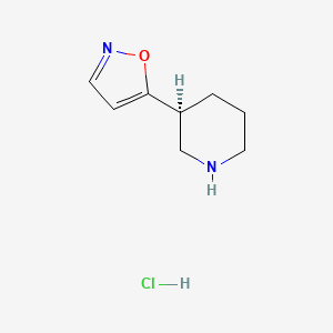 (S)-5-(piperidin-3-yl)isoxazole hydrochloride