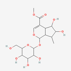 5-deoxypulchelloside I 6beta-hydroxyloganin