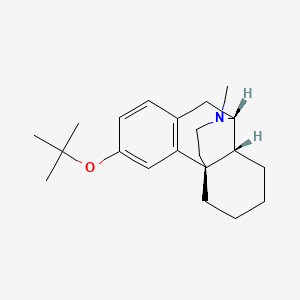 molecular formula C21H31NO B1231237 3-O-tert-Butyllevorphanol CAS No. 50299-98-4
