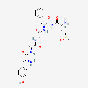 molecular formula C28H38N6O7S B1231238 Dala sulfoxide CAS No. 70021-29-3