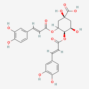 molecular formula C25H24O12 B1231245 Isochlorogenic acid b 