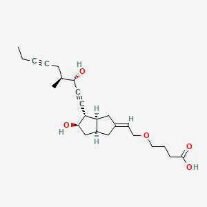 molecular formula C24H34O5 B1231251 依普洛斯特 CAS No. 90693-76-8