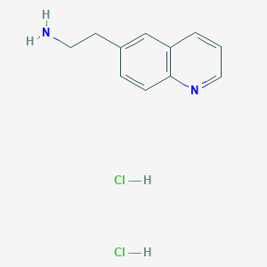 2-(Quinolin-6-yl)ethan-1-amine dihydrochloride