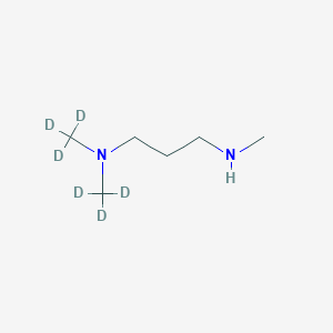 molecular formula C6H16N2 B12312580 N,N,N'-Trimethyl-d6-1,3-propanediamine (N,N-dimethyl-d6) 