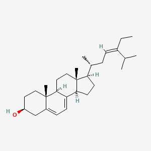molecular formula C29H46O B1231259 24-Ethylcholesta-5,7,23-trien-3-ol CAS No. 84873-14-3