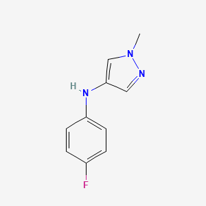 N-(4-Fluorophenyl)-1-methyl-1H-pyrazol-4-amine