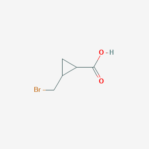 2-(Bromomethyl)cyclopropane-1-carboxylic acid