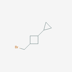 1-(Bromomethyl)-3-cyclopropylcyclobutane