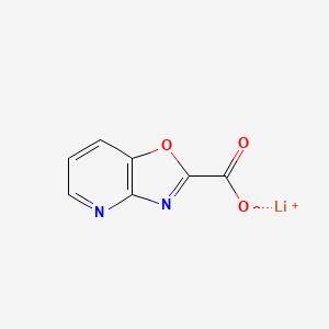 Lithium(1+) ion [1,3]oxazolo[4,5-b]pyridine-2-carboxylate