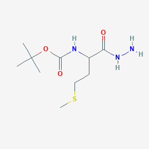 (S)-tert-Butyl (1-hydrazinyl-4-(methylthio)-1-oxobutan-2-yl)carbamate