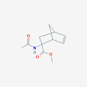 rac-methyl (1R,2R,4R)-2-acetamidobicyclo[2.2.1]hept-5-ene-2-carboxylate