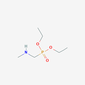 molecular formula C6H16NO3P B12312750 Diethyl [(methylamino)methyl]phosphonate 