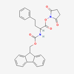 2,5-Dioxopyrrolidin-1-yl (S)-2-((((9H-fluoren-9-yl)methoxy)carbonyl)amino)-4-phenylbutanoate