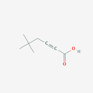 5,5-Dimethylhex-2-ynoic acid