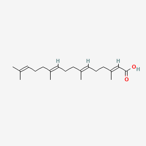 molecular formula C20H32O2 B1231299 Ácido geranilgeránico CAS No. 83807-40-3