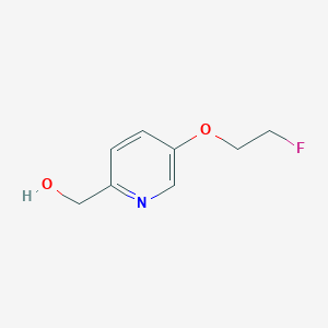 [5-(2-Fluoroethoxy)pyridin-2-yl]methanol