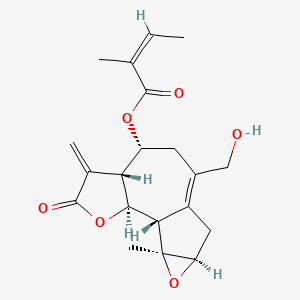 molecular formula C20H24O6 B1231302 Euponin CAS No. 70469-59-9