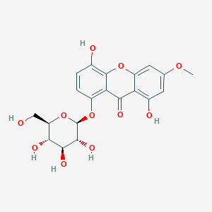 molecular formula C20H20O11 B1231304 龙胆素 