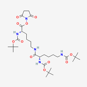 molecular formula C31H53N5O11 B12313045 Epsilon Dipeptide 