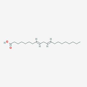 molecular formula C20H36O2 B1231318 8,11-二十二碳二烯酸 CAS No. 3039-63-2