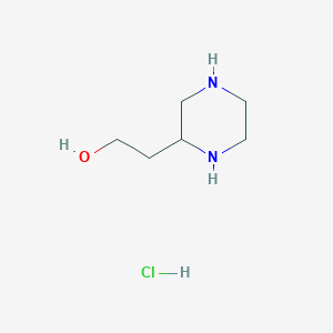 2-(Piperazin-2-yl)ethan-1-ol hydrochloride