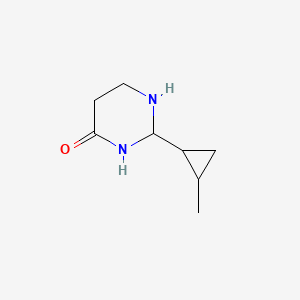 2-(2-Methylcyclopropyl)-1,3-diazinan-4-one