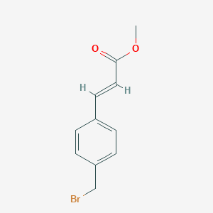 molecular formula C11H11BrO2 B123132 3-(4-溴甲基)肉桂酸甲酯 CAS No. 946-99-6