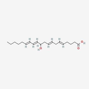 molecular formula C20H32O3 B1231323 11-Hydroxy-5,8,12,14-eicosatetraenoic acid CAS No. 73151-66-3