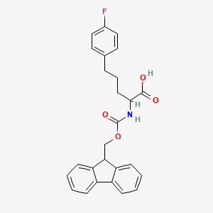 Fmoc-(S)-2-amino-5-(4-fluorophenyl)pentanoic acid