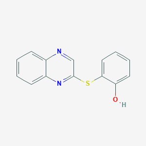 2-(Quinoxalin-2-ylsulfanyl)phenol