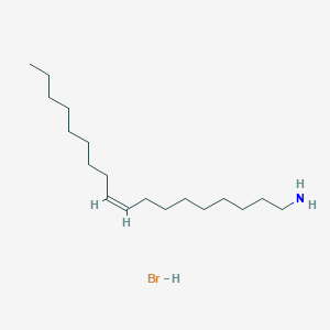 molecular formula C18H38BrN B12313317 OleylammoniumBromide 